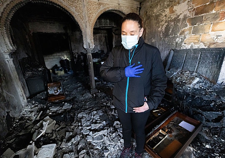 Crean un crowdfunding para ayudar a la vecina de Alhendín que lo perdió todo en un incendio